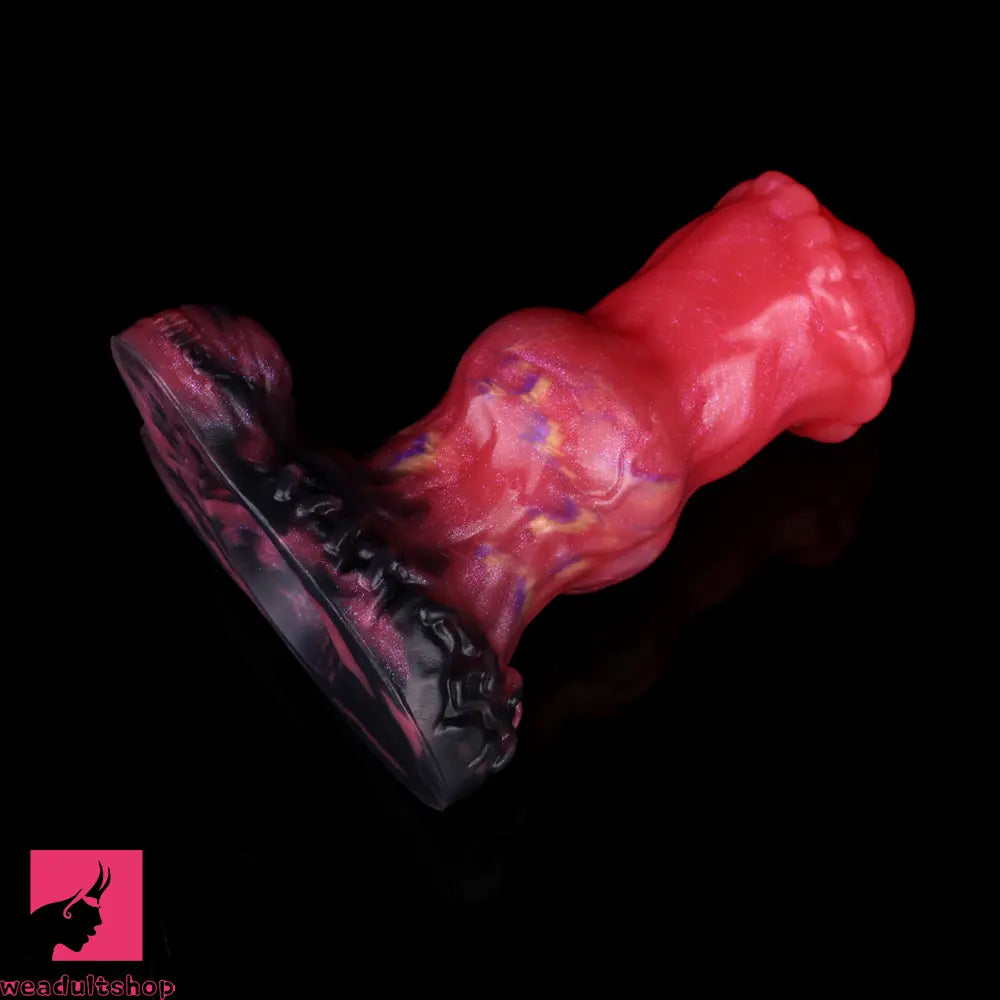 5.43in Horse Knot Silicone Fantasy Dildo For G Spot Sex Anal Toy Play