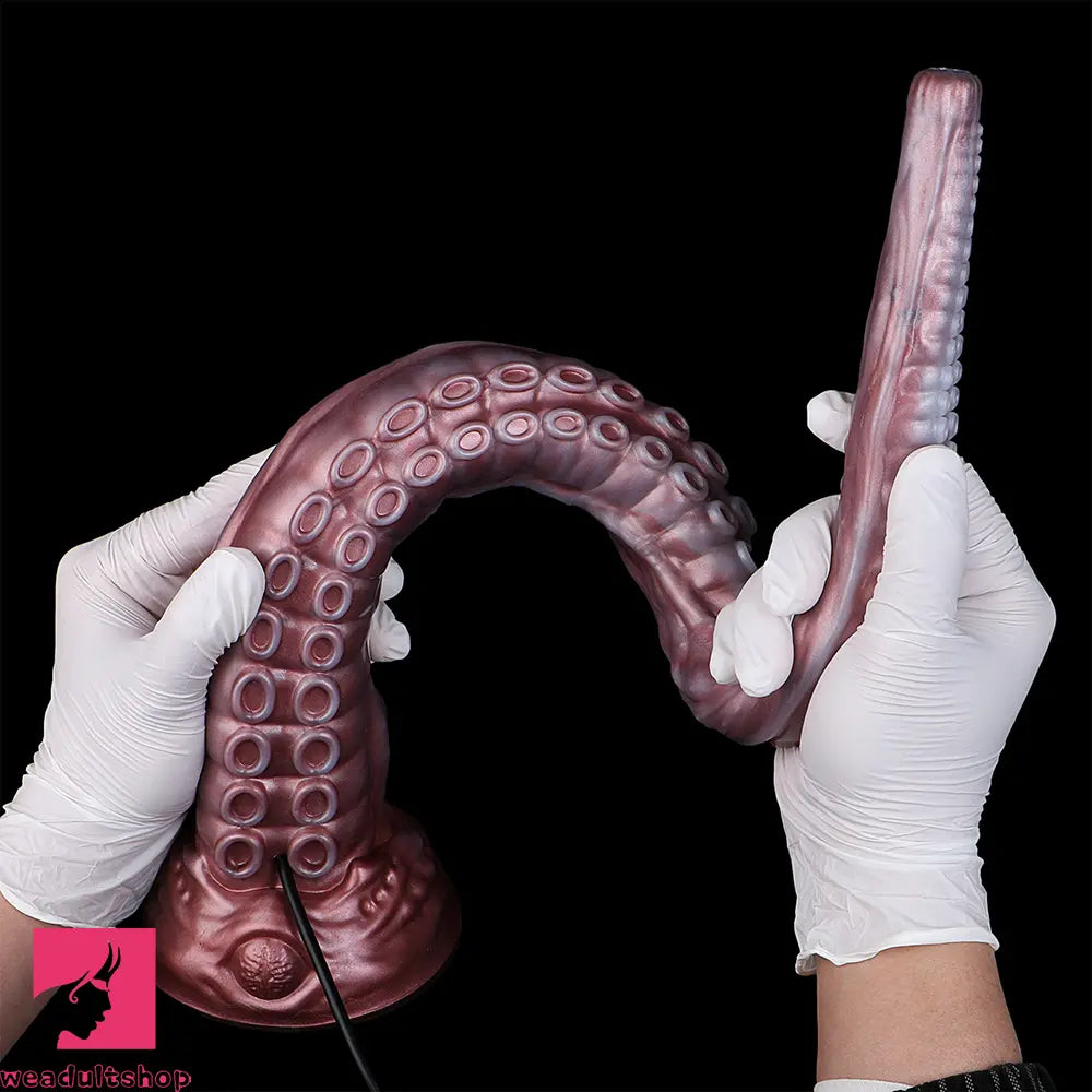 21.25in Deep Sea Endoscopy 3.0MP HD Camera 8 LEDs Soft Tentacle Dildo