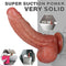 8.46in 9.45in Dual Density Silicone Soft Big Skin Dildo For Female Sex