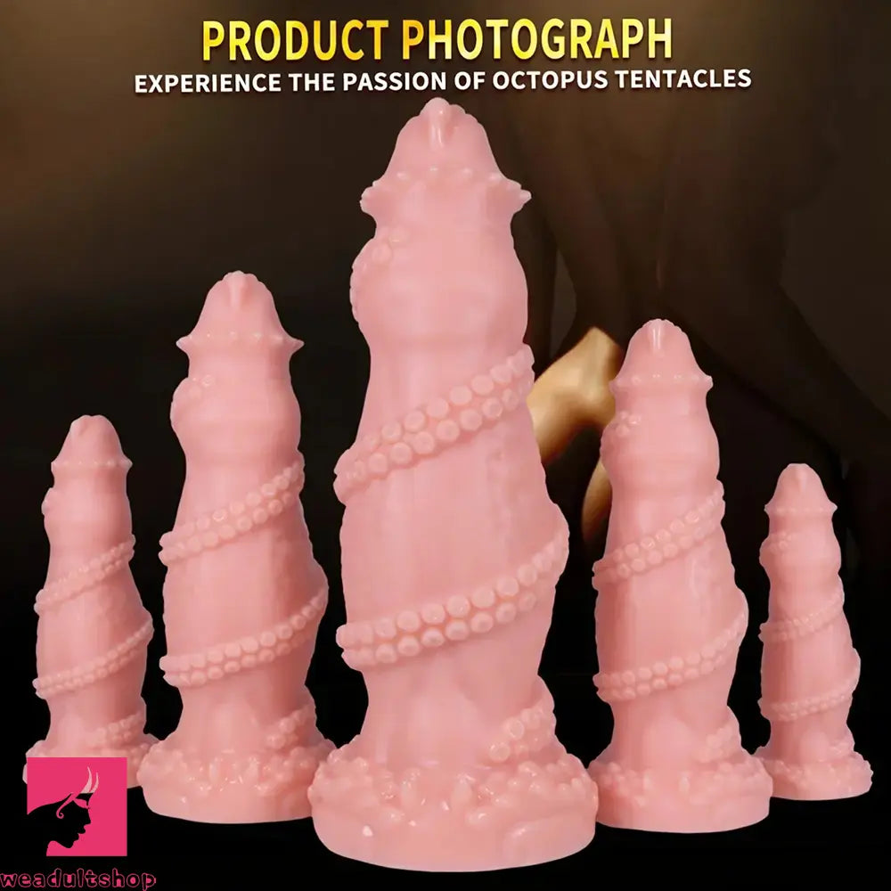 7.08in 8.46in 10.03in 11.81in 13.77in 14.96in Fantasy Big Fat Monster Dildo
