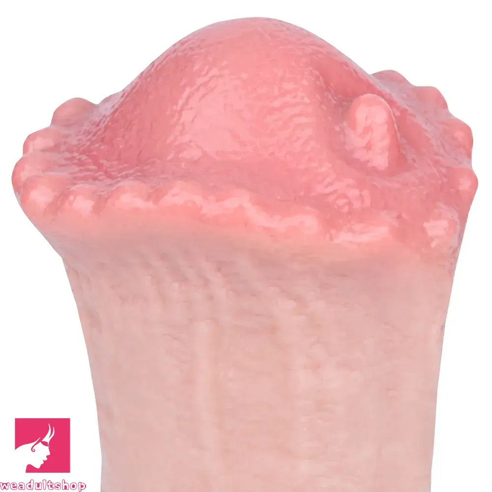 6.1in 7.71in Horse Penis Dildo Sleeve Realistic Skin Stem Pulse Cock Sleeve