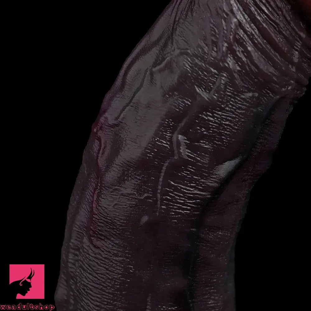 7.68in Reusable Silicone Penis Sleeve Super Soft Silicone Dildo Sleeve Toy