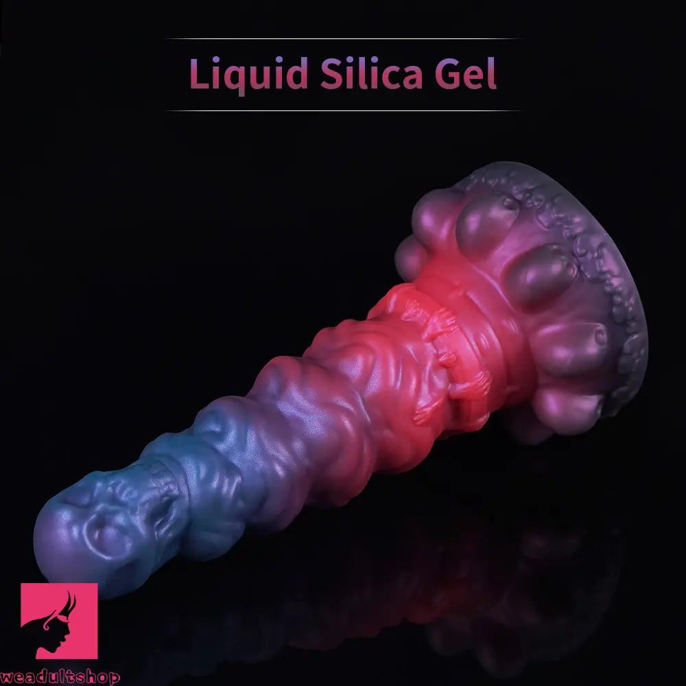 Premium Silicone Soft Anal Plug Octopus Tentacle Dildo Fantasy Cock Toy