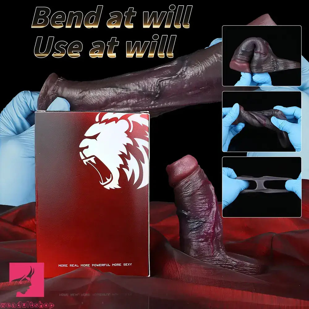 3.94in 4.61in 5.87in 6.5in Real Silicone Cock Sleeve Dildo Adult Cock Toy