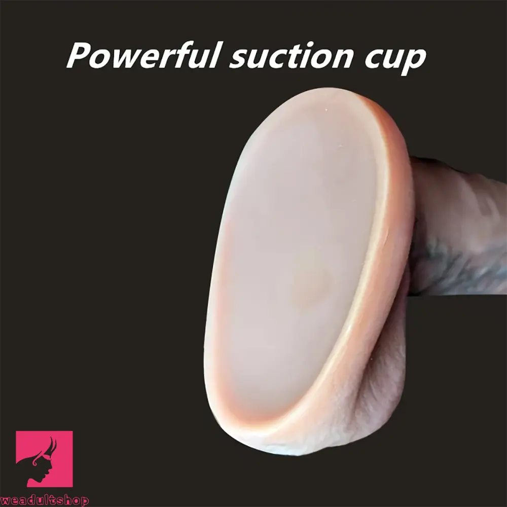 8.26in Original Model Blue Veins Lifelike Silicone Soft Big Manual Dildo