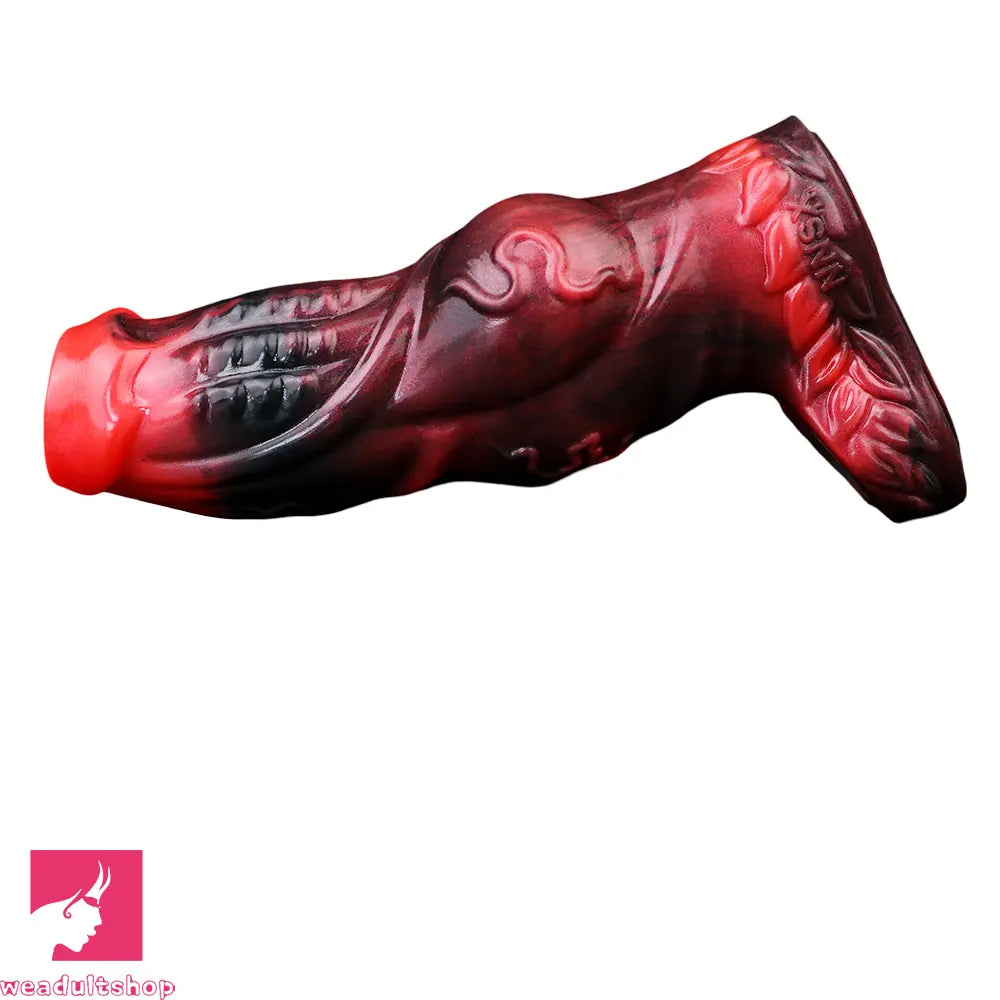 4.8in 5.59in 6.69in Dog Knot Animal Soft Dildo Sleeve Cock Extender Sex Toy