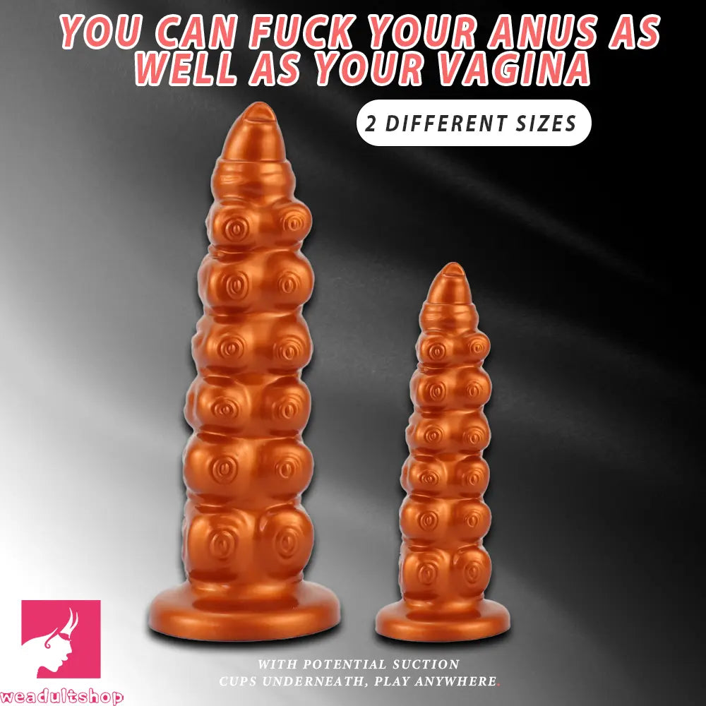 7.87in 13in Octopus Tentacle Silicone Big Odd Dildo For Deeper Stimulation