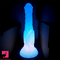 9.44in Horse Cock Luminous Big Silicone Soft Animal Dildo For Prostate