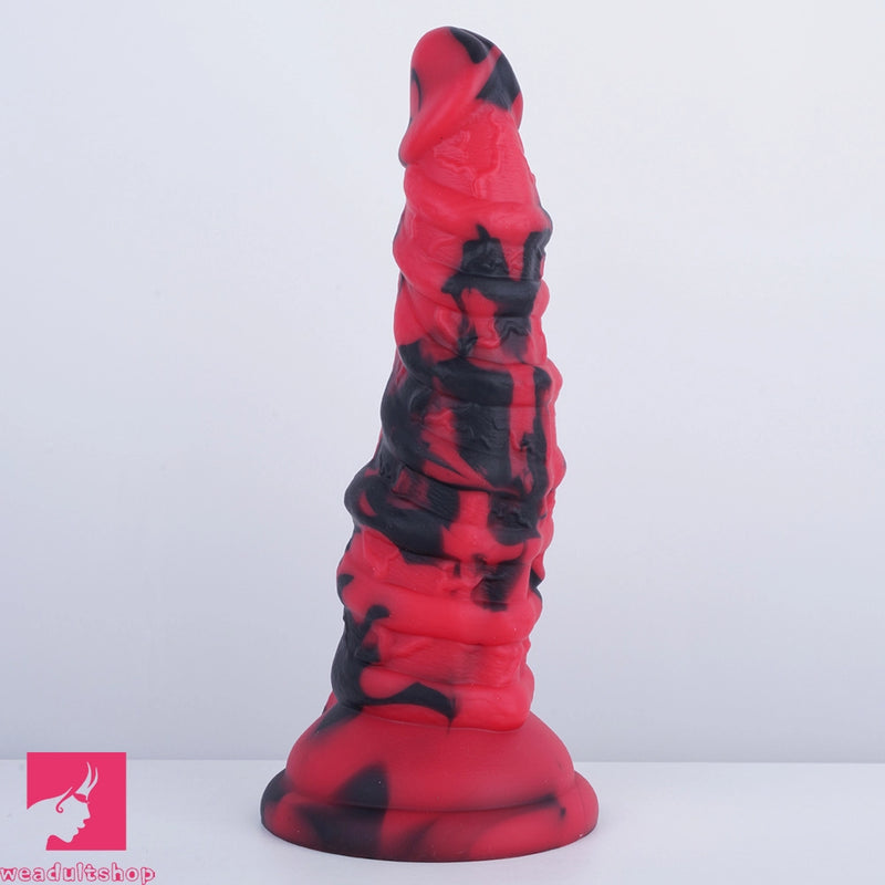7.68in Fantasy Silicone Monster Soft Dildo For Women Lesbian Penis Sucker