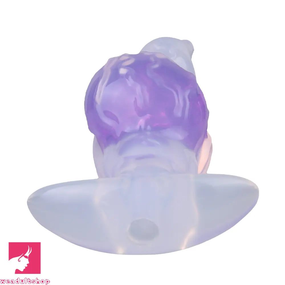 4.48in Fox Tail Wear Anchor Fantasy Dildo Butt Plug For BDSM Role Sex