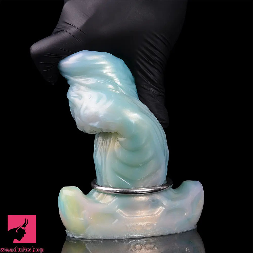 9.52in Ovipositor Egg Laying Inflatable Dildo Soft Masturbator Adult Cock