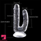 8.66in Double-Ended Dildo Realistic Adult Toy Female Pleasure G Spot