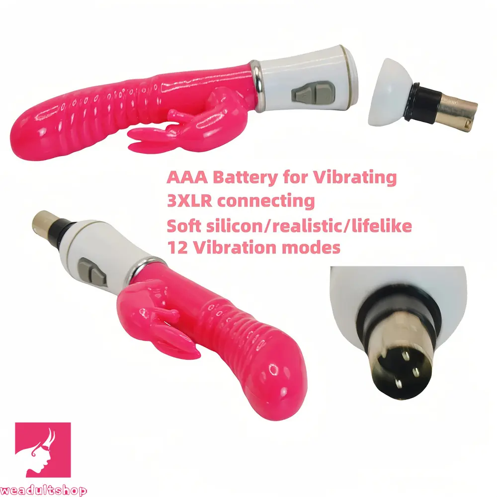 Fucking Stretch Pump Dildo Machine with-7-attachments-for-3-xlr-connector