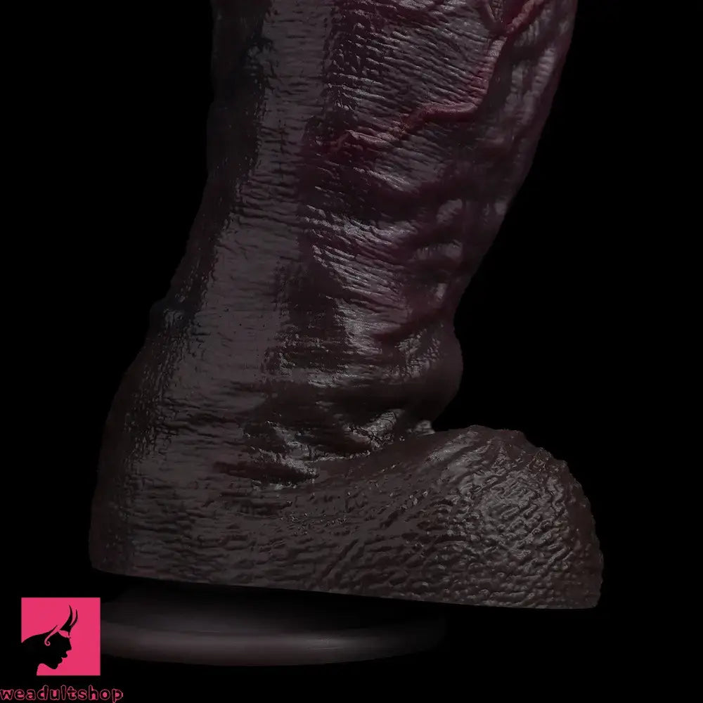 8.98in Real Feel Dual Density Silicone Soft Real Dildo Hands-Free Cock Toy