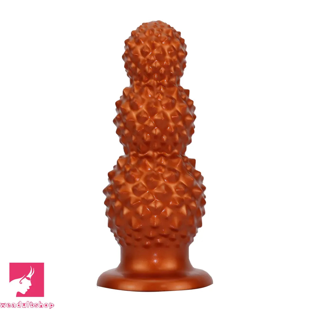 4.52in 6.73in 9.44in Lychee Shape Silicone Soft Butt Plug Dildo Sexy Product