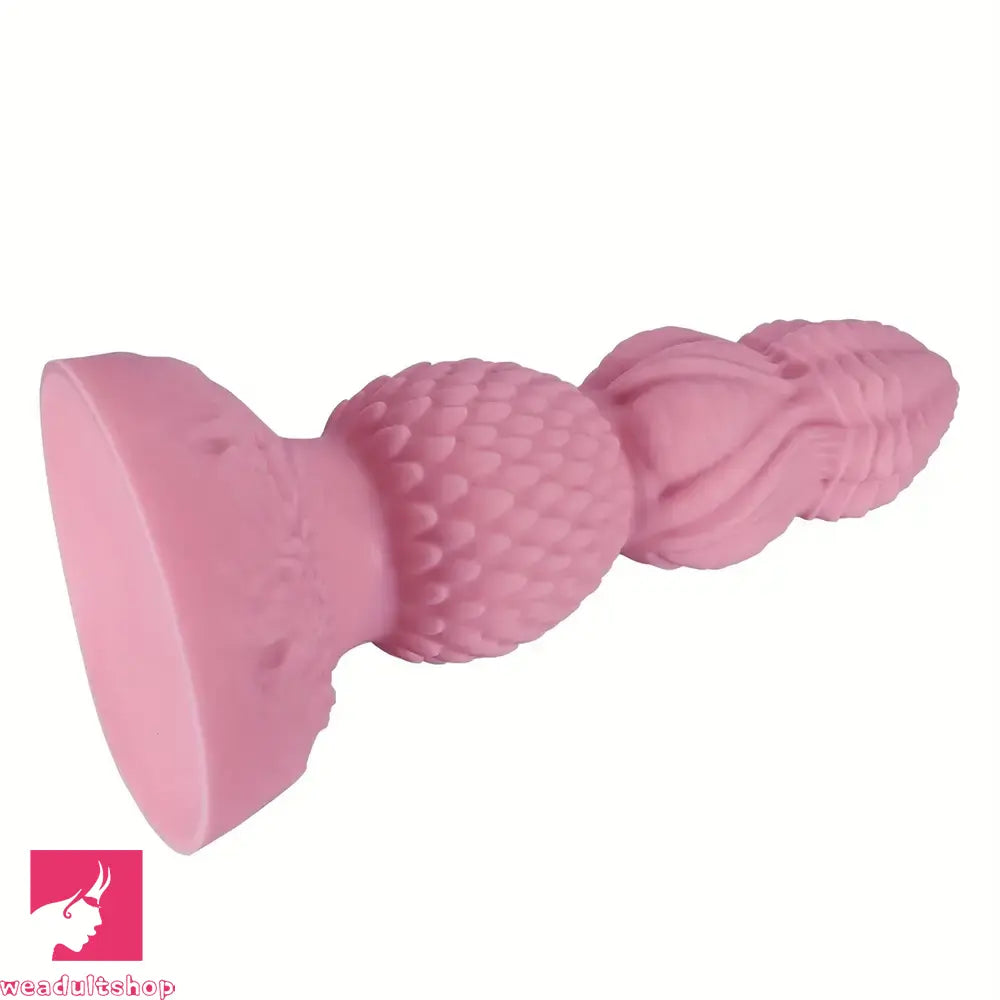 7.28in 9.05in 10.63in 11.81in 13.38in Fantasy Silicone Soft Clitoris Anal Dildo