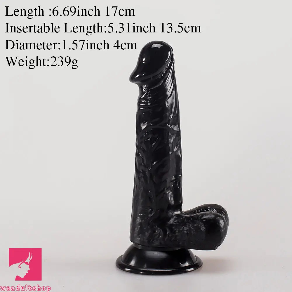 6.69in PVC Anal Adult Sex Toy Real Lifelike Dildo Penis Sexy Love Toy 6.69in PVC Anal Adult Sex Toy Real Lifelike Dildo Penis Sexy Love Toy