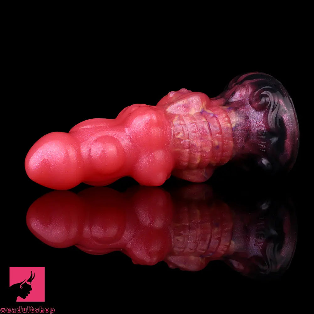 5.91in Fantasy Silicone Soft Odd Dildo Durable Construction Cock Sex