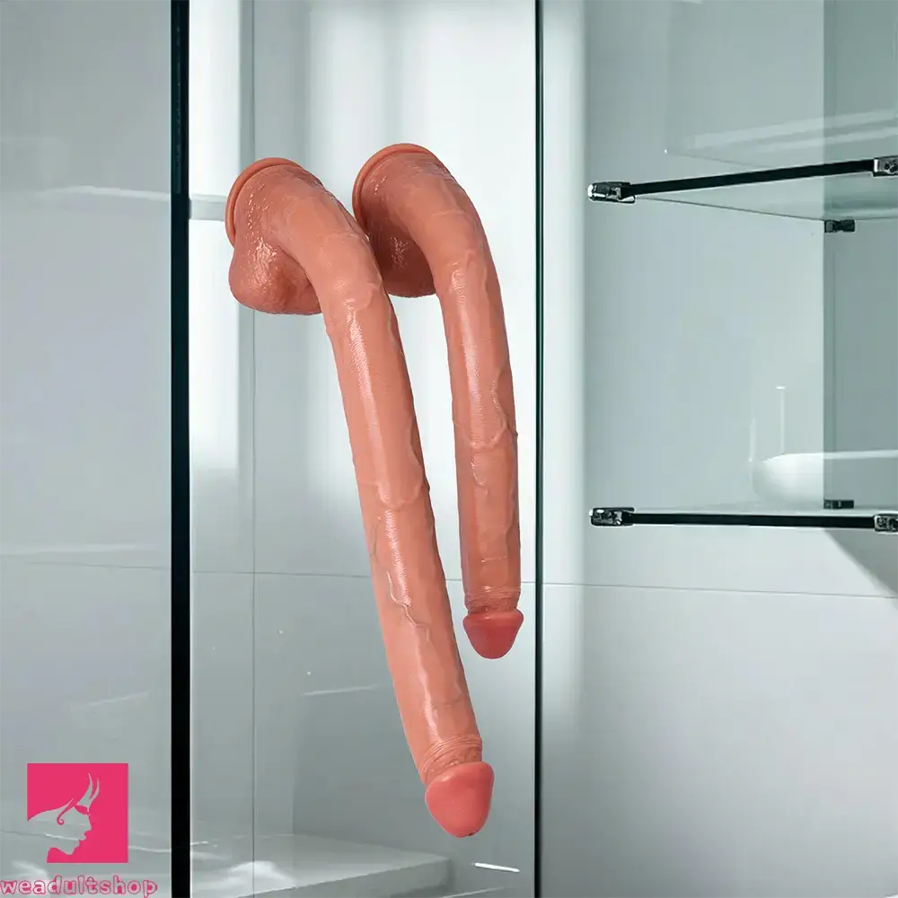 17.7in 22.6in Super Long Huge Dildo Long Soft Penis Adult Couple Love Toy