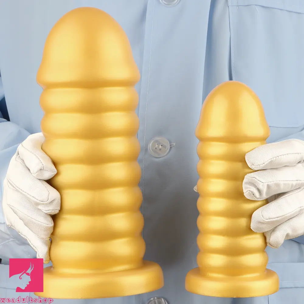6.7in 9.05in Silicone Suction Cup Soft Bead Anal Plug Dildo For Anal Clit