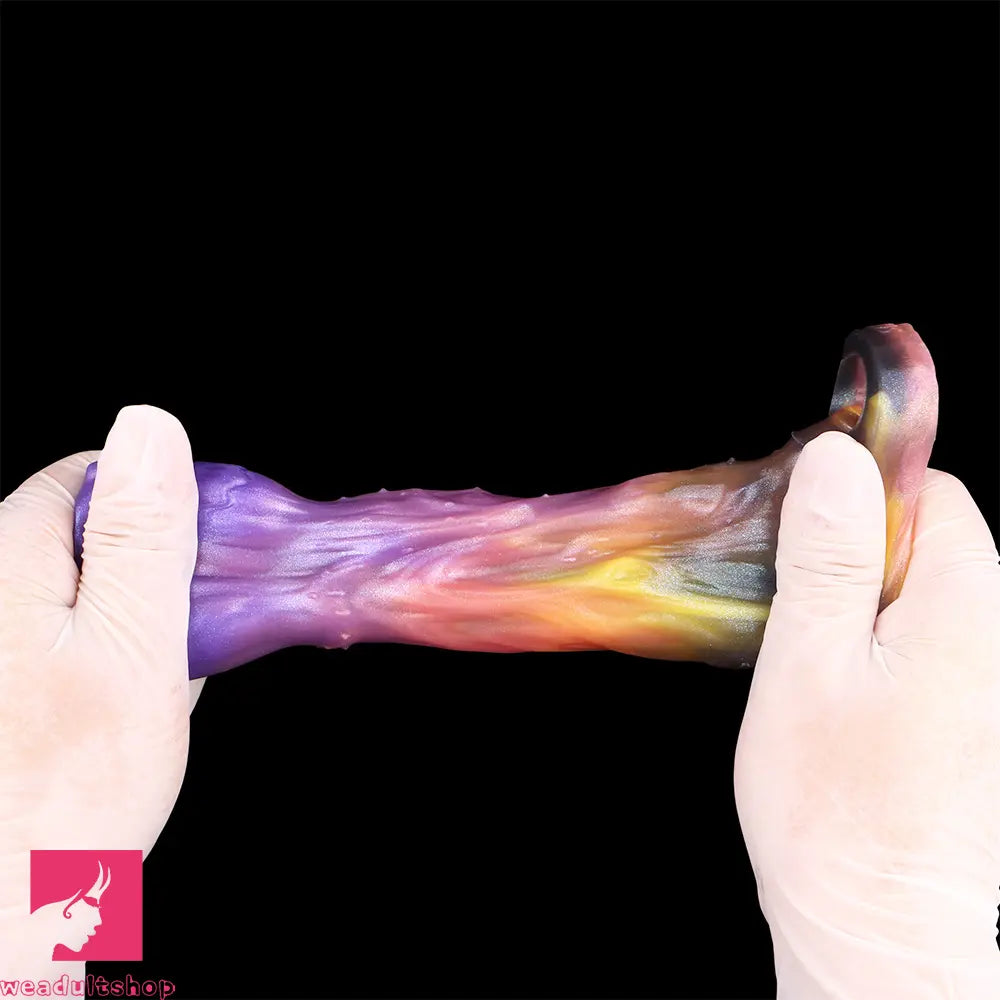 4.72in Ogma Fantasy Odd Silicone Soft Dildo Sleeve Cock Extender Toy