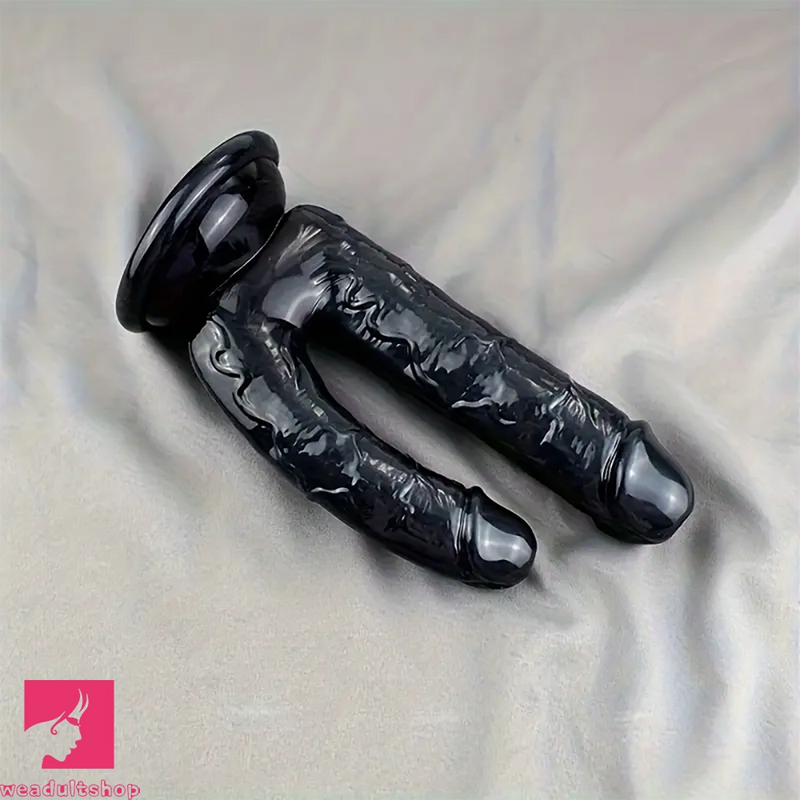 8.66in Double-Ended Dildo Realistic Adult Toy Female Pleasure G Spot