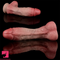 7.68in Realistic Silicone Double Liquid Lifelike Veins Soft G Spot Dildo