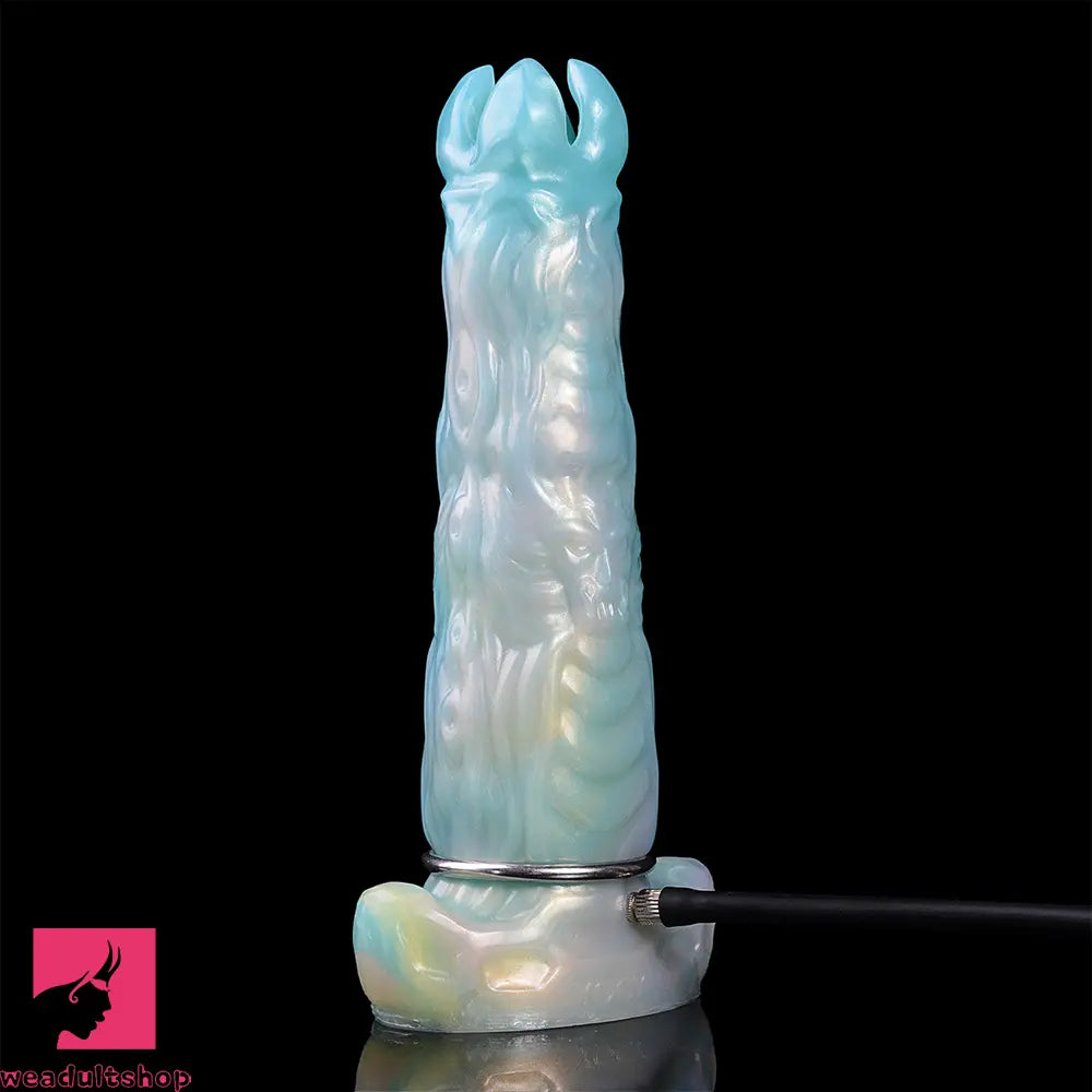 9.52in Ovipositor Egg Laying Inflatable Dildo Soft Masturbator Adult Cock