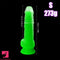 7.48in 9.25in Luminous Silicone Soft Dildo For Men Women Fucking Sex