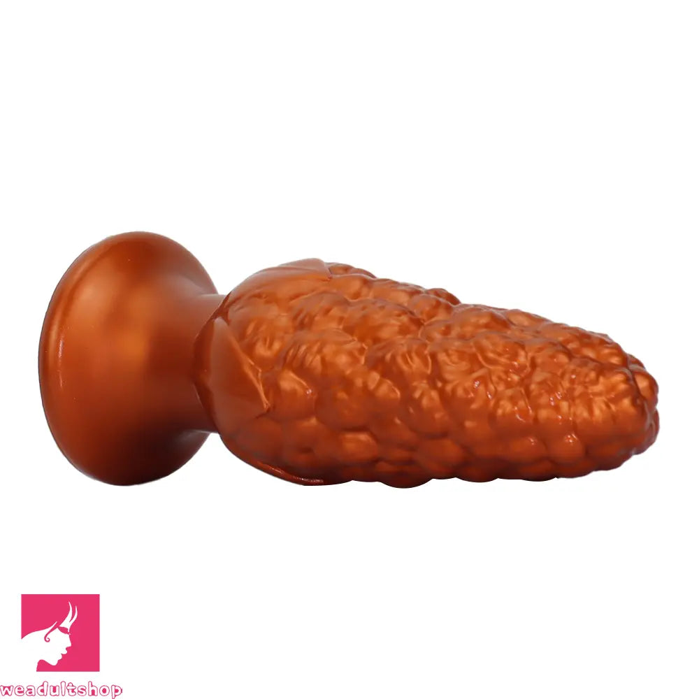 7.16in Graininess Raised Particles Reminiscent Corn Soft Butt Plug Dildo