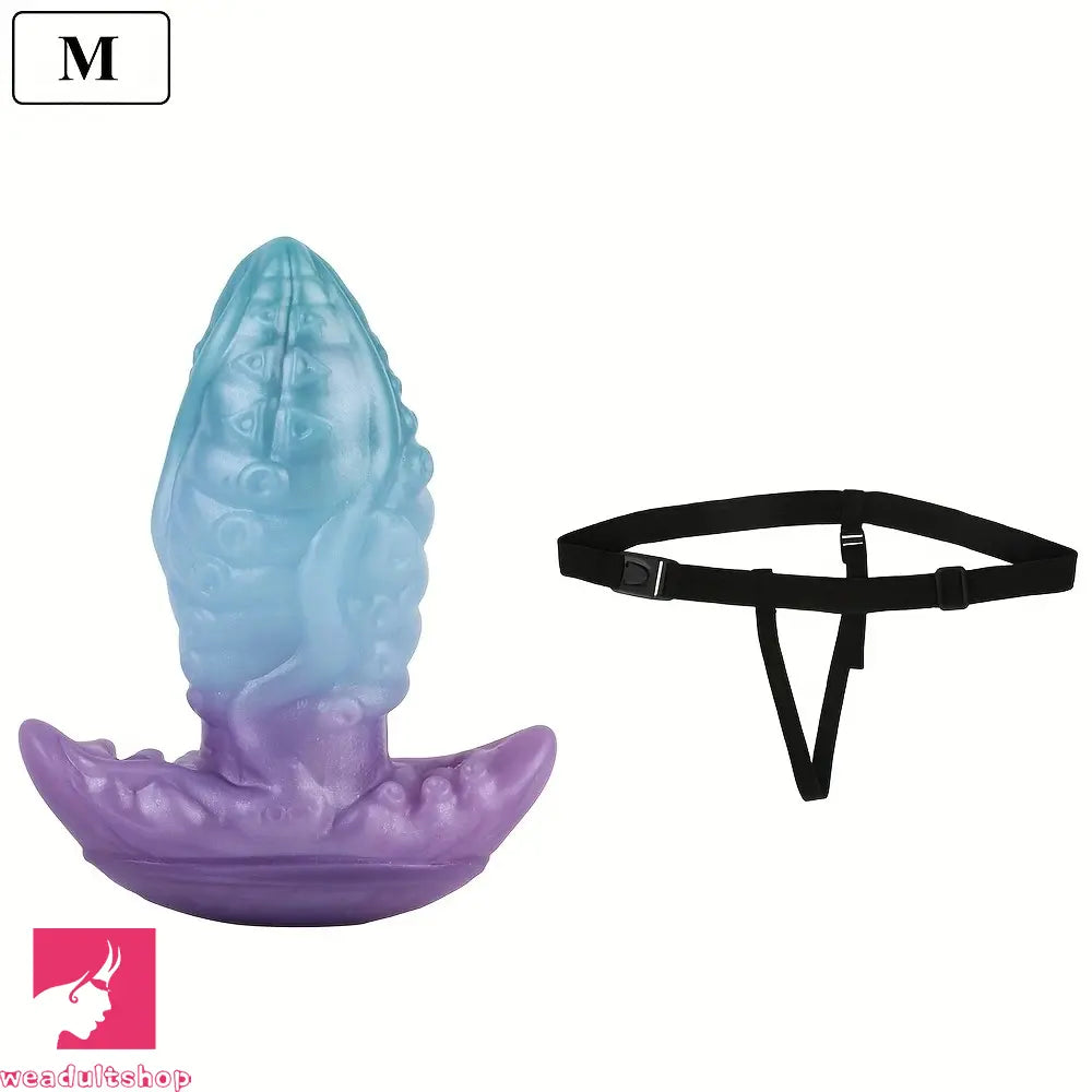 5.55in 7.28in 9.05in Animal Octopus Tentacle Cock Wearable Strap on Dildo