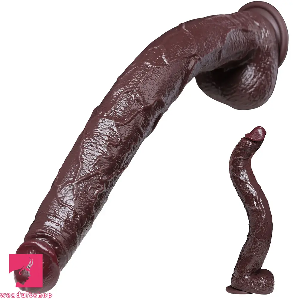 13.77in 15.75in Silicone Long Huge Realistic Dildo Anal Stimulation