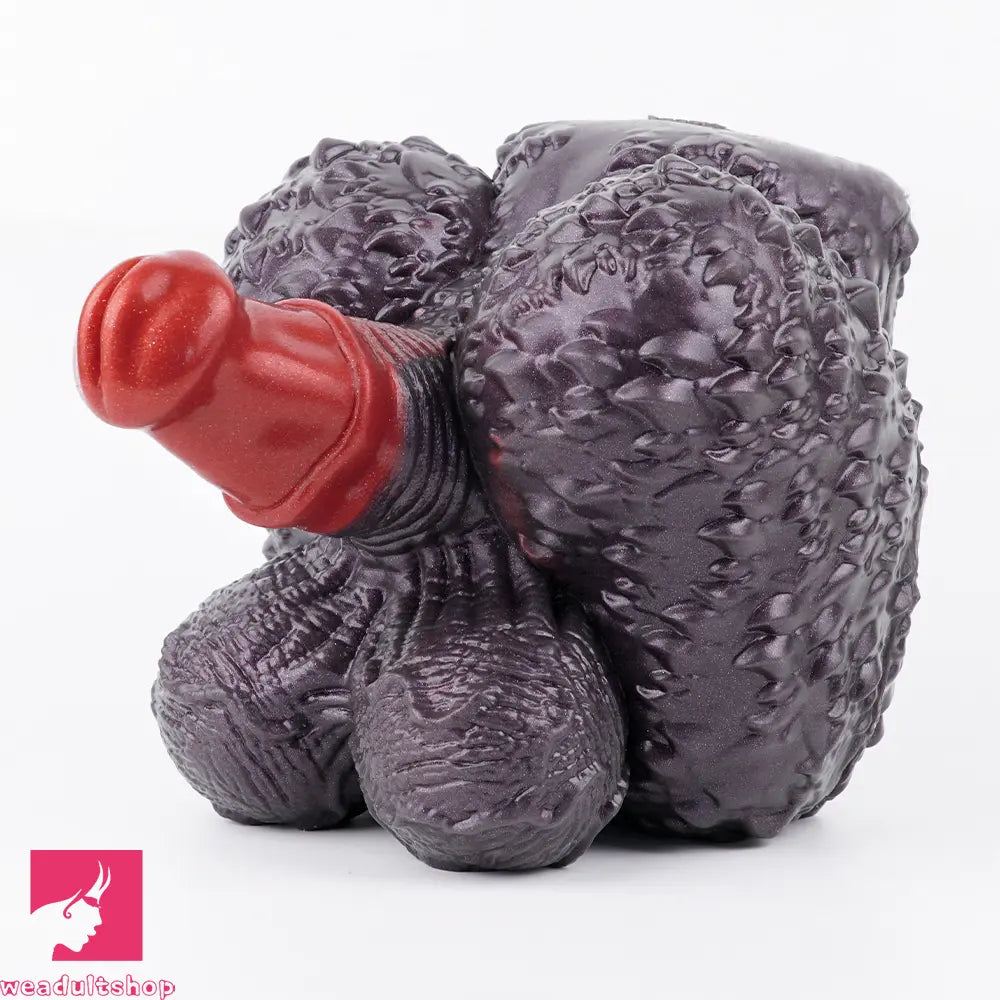 8.07in Monkey Penis Silicone Dildo Big Ass Masturbator For Sensory Love