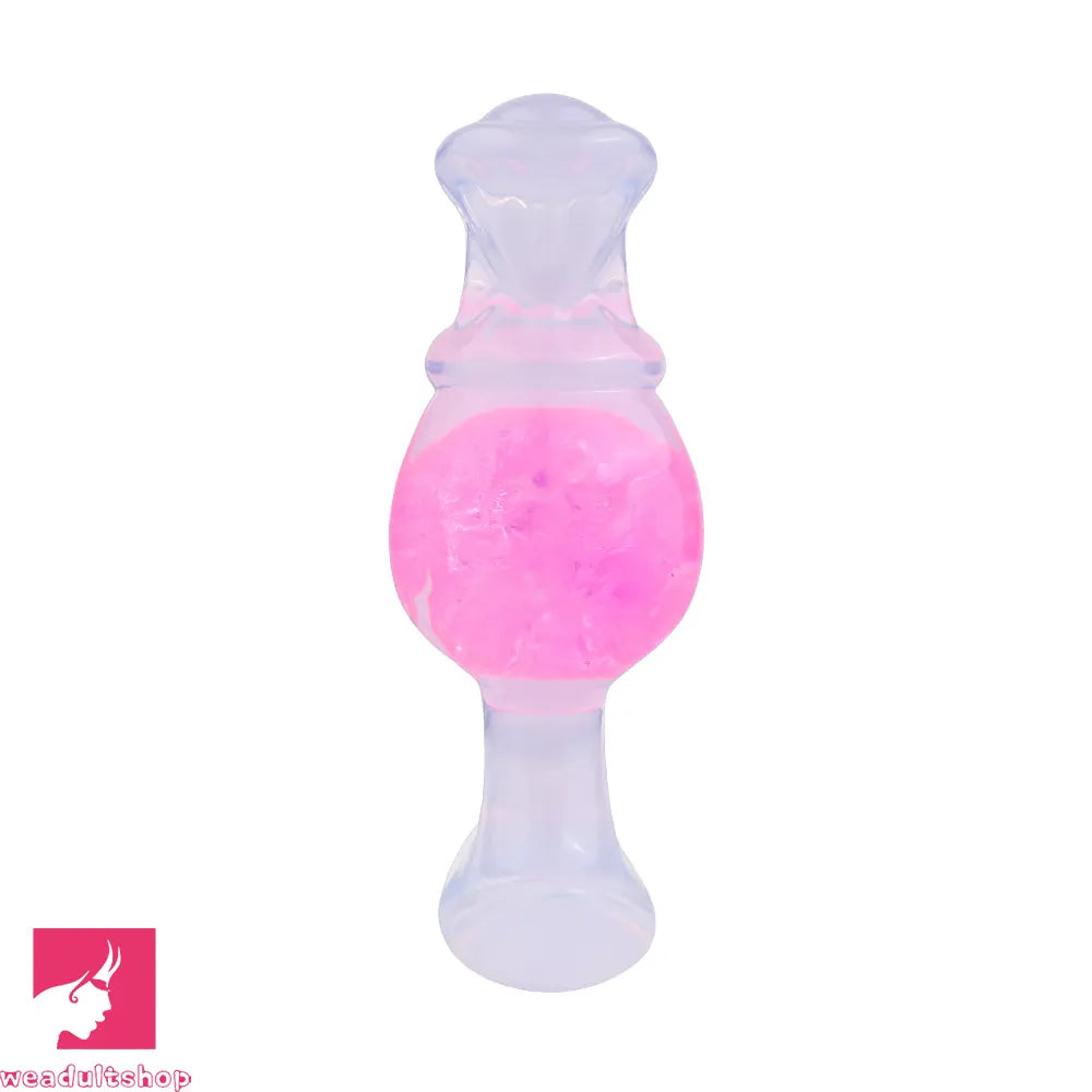 5.04in Silicone Anal Plug Vaginal Massager & Anus Stimulator Cock Toy