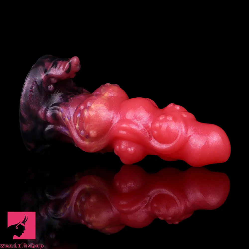 5.91in Fantasy Silicone Soft Odd Dildo Durable Construction Cock Sex