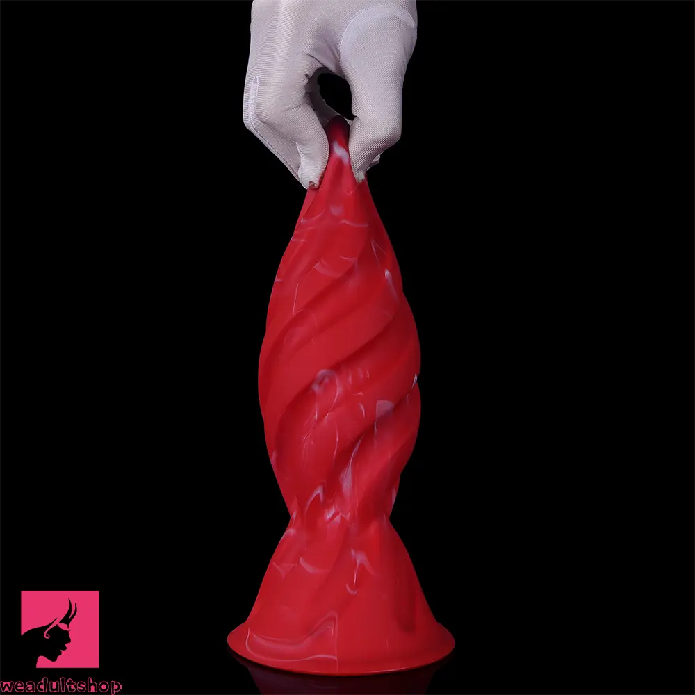 6.29in 7.48in 8.66in 9.84in Fantasy Spiral Butt Plug Dildo Lightweight Cock Toy