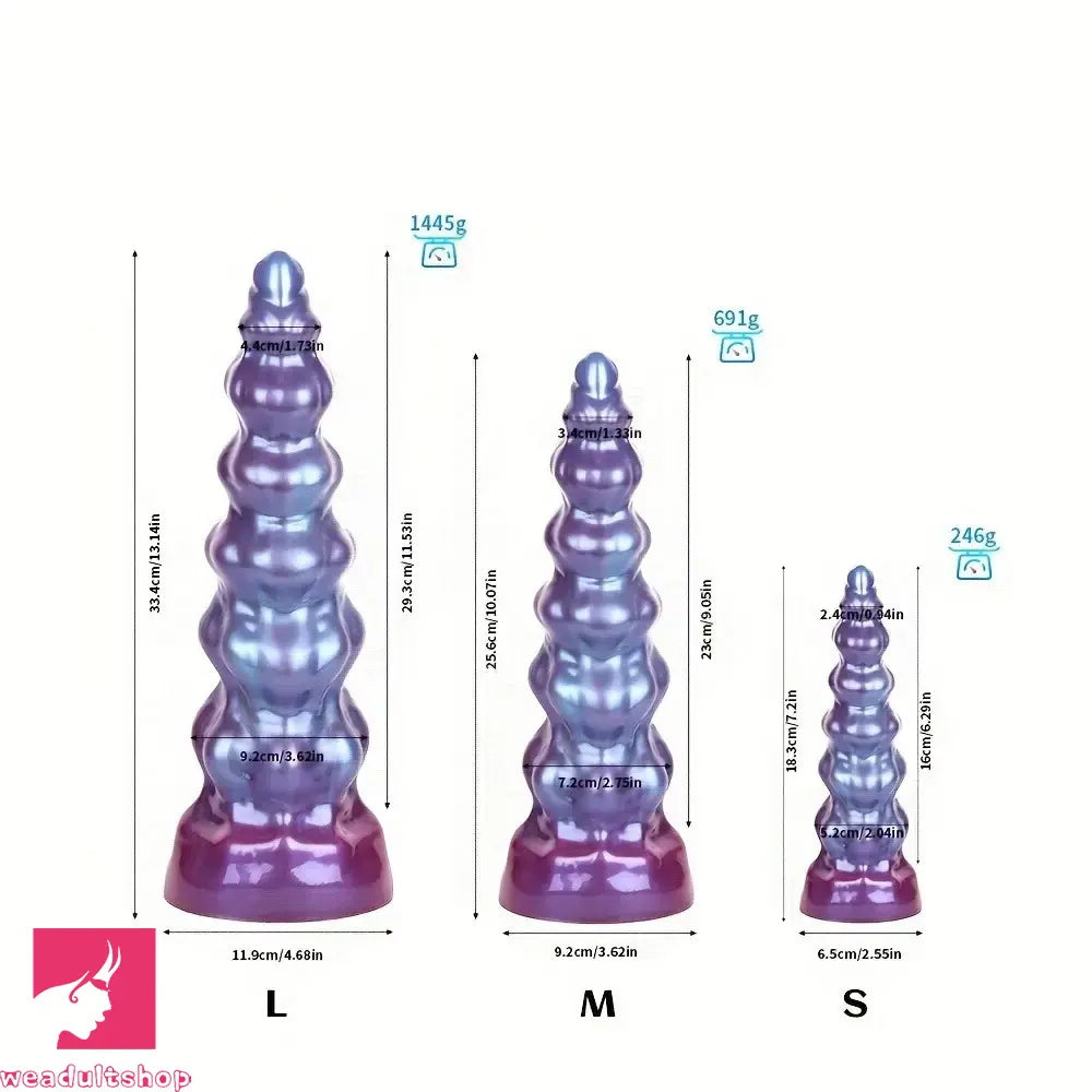 7.2in 10.07in 13.14in Fantasy Monster Silicone Dildo For Clitoris Sex Toy