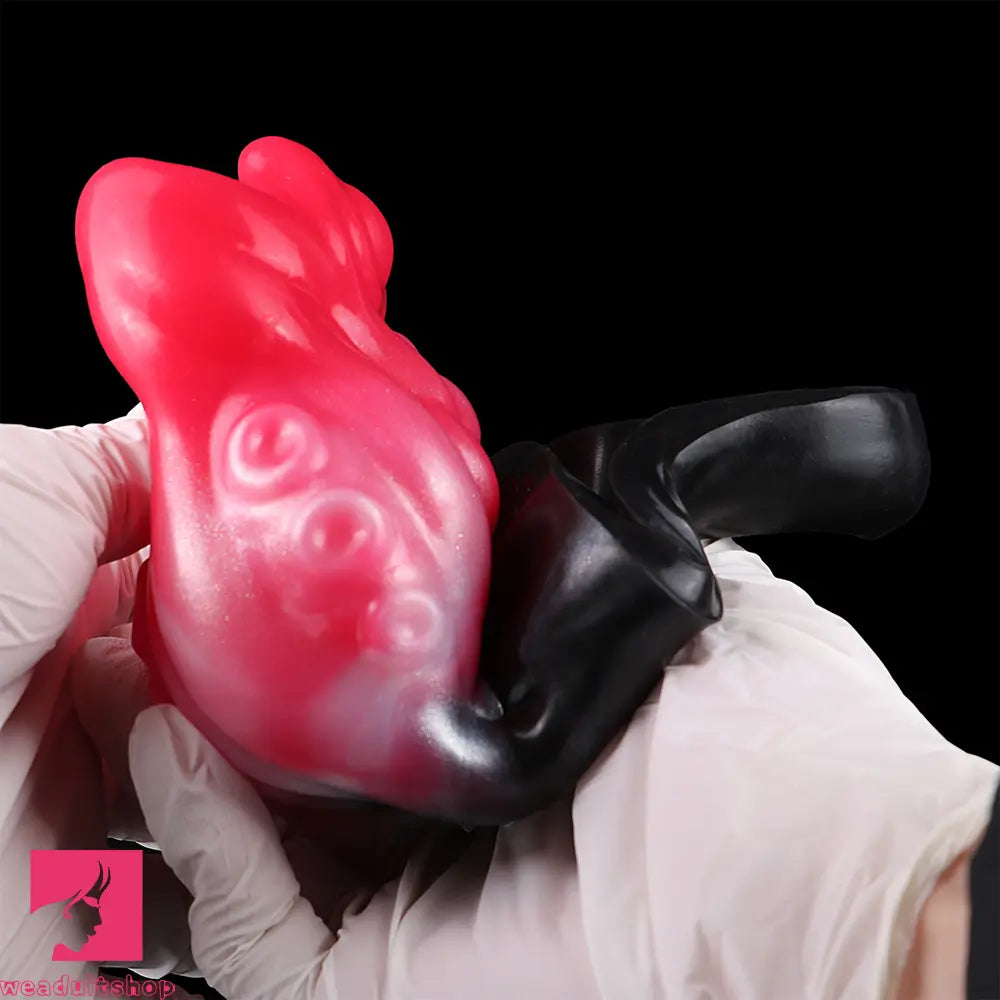 4.4in 5.11in 5.86in Fantasy Tentacle Silicone Dildo Sleeve Crown Top Quality