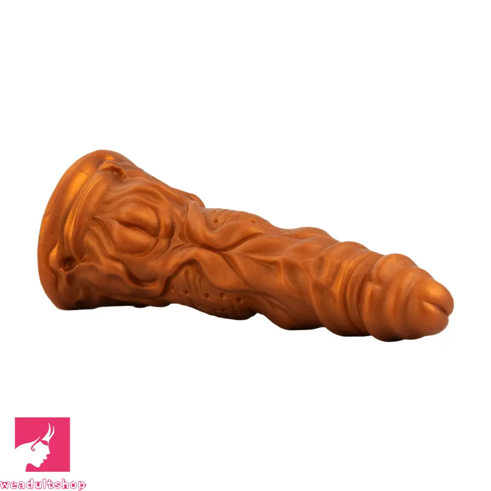 8.66in Monster Fantasy Big Dildo Anal Plug Cock Love Training Fun Masturbator