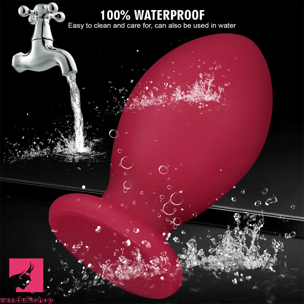 4.72in 5.51in 6.29in 7.08in 7.87in Rugby Silicone Butt Plug Dildo Adult Cock