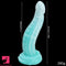 7.28in Luminous Tentacle Silicone Soft Dildo For Women Men Penis Fucking