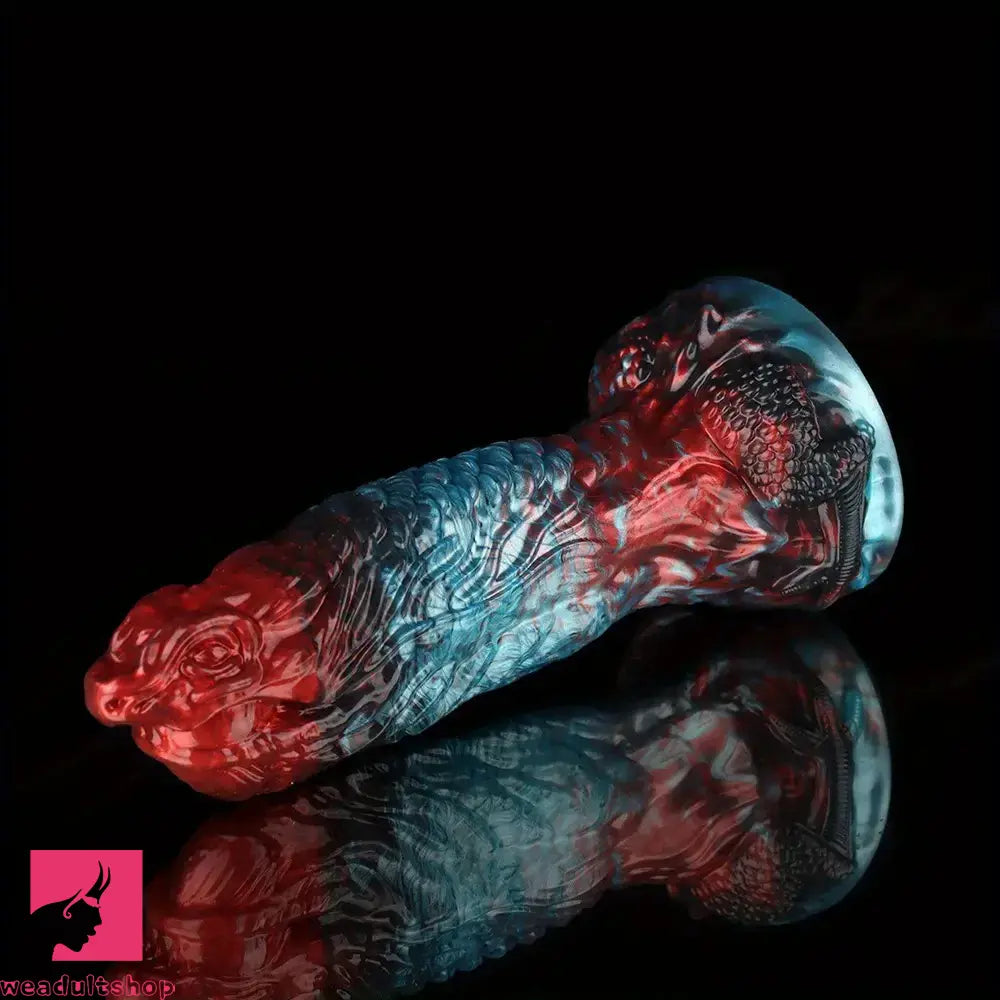 8.43in 10.23in Soft-on Hard Inside Silicone Fantasy Dragon Female Dildo