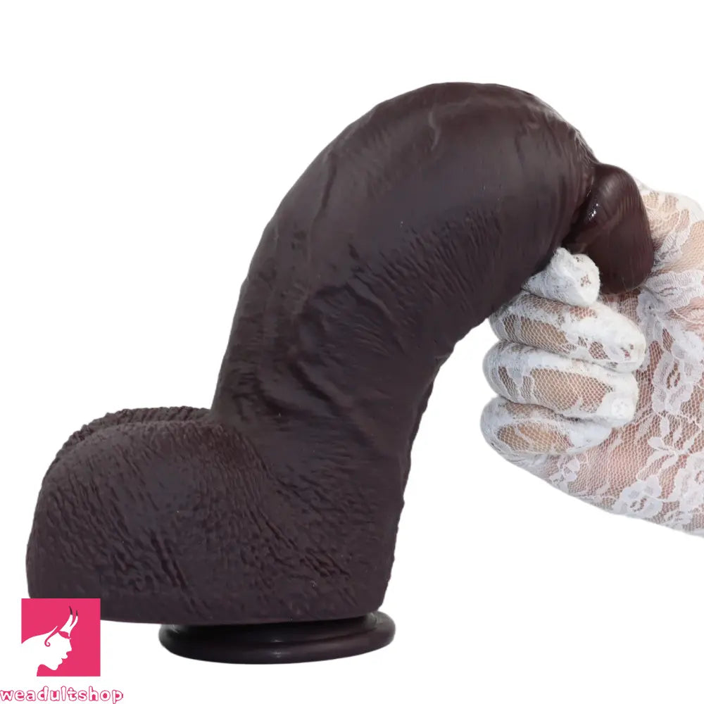 9.64in Real Skin Thick Big Dildo G-Spot Stimulator Anal Dilator Adult Erotic Toy