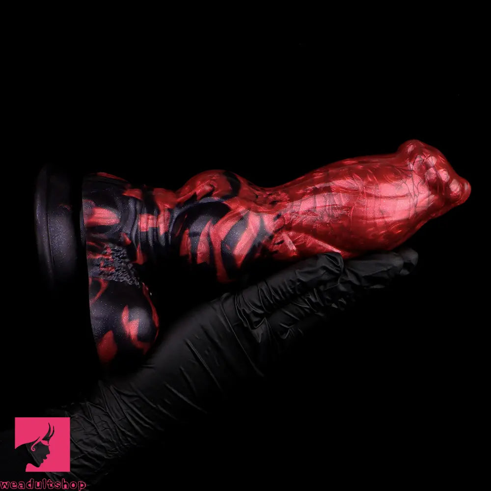 8.46in Dog Knot Super Realistic Texture Soft Deep Penetration Cock Sex Toy
