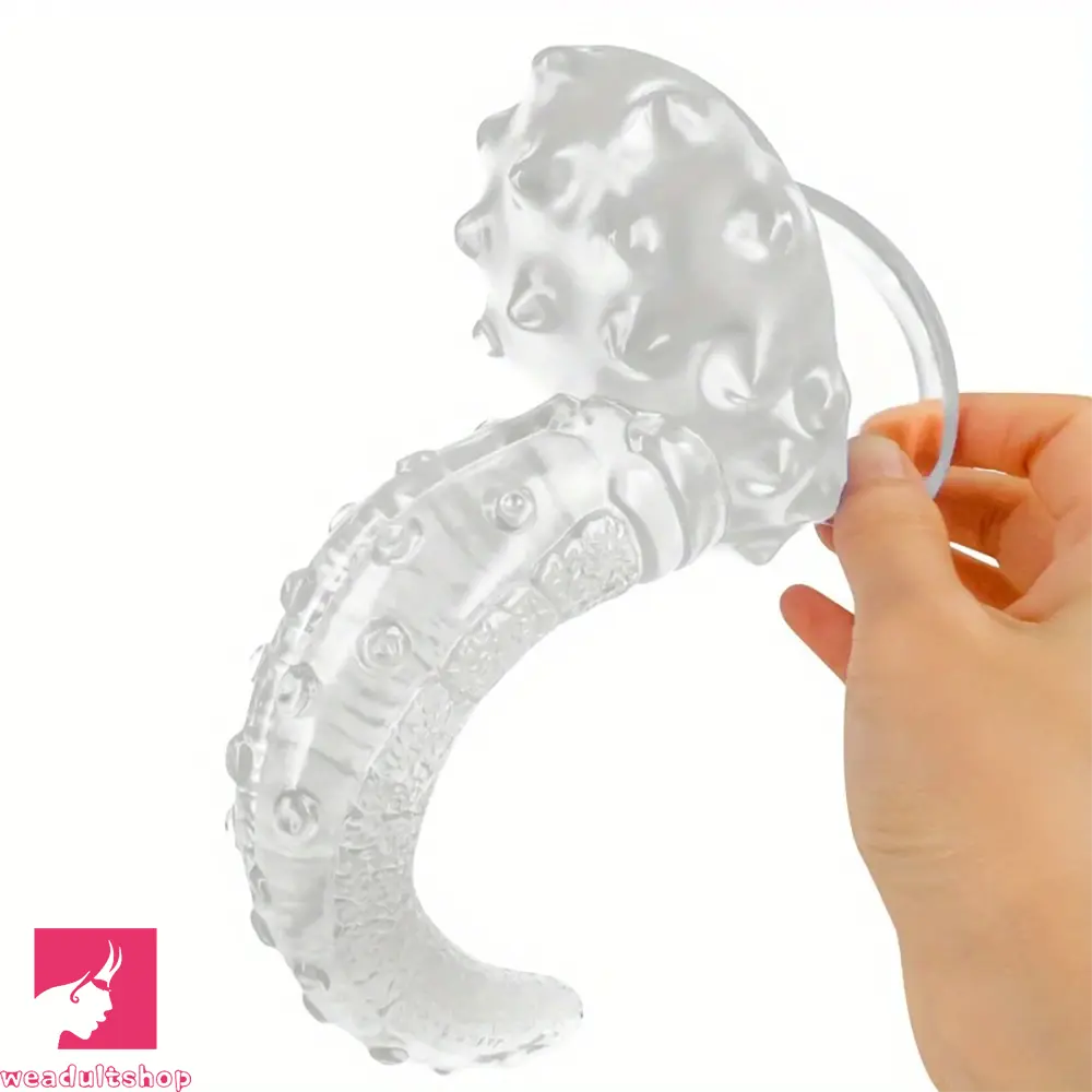 9.5in 14.2in Octopus Tentacle Big PVC Dildo For Anal Sex Expansion Game