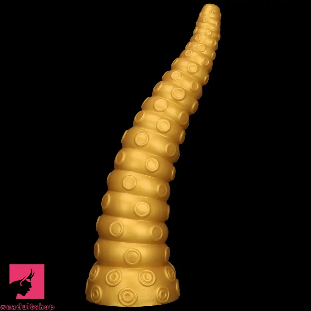 15in Gold Silicone Octopus Legs Extra Large Thick Long Dildo For Women