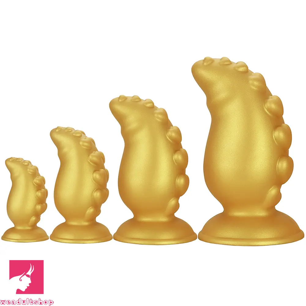 5.31in 6.88in 8.46in 10.62in Heart Anal Plug Dildo Prostate Massage Butt Toy