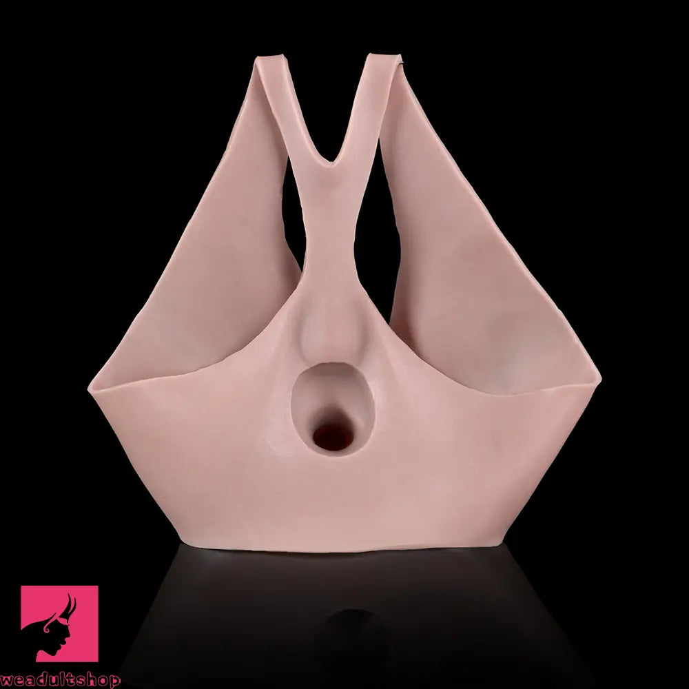 5.9in Silicone Lifelike Strap on Dildo Panty Realistic Texture Real Cock Glans
