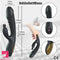 8.2in Rabbit Vibrator Double End G Spot Cock Dildo Clitoral Stimulator