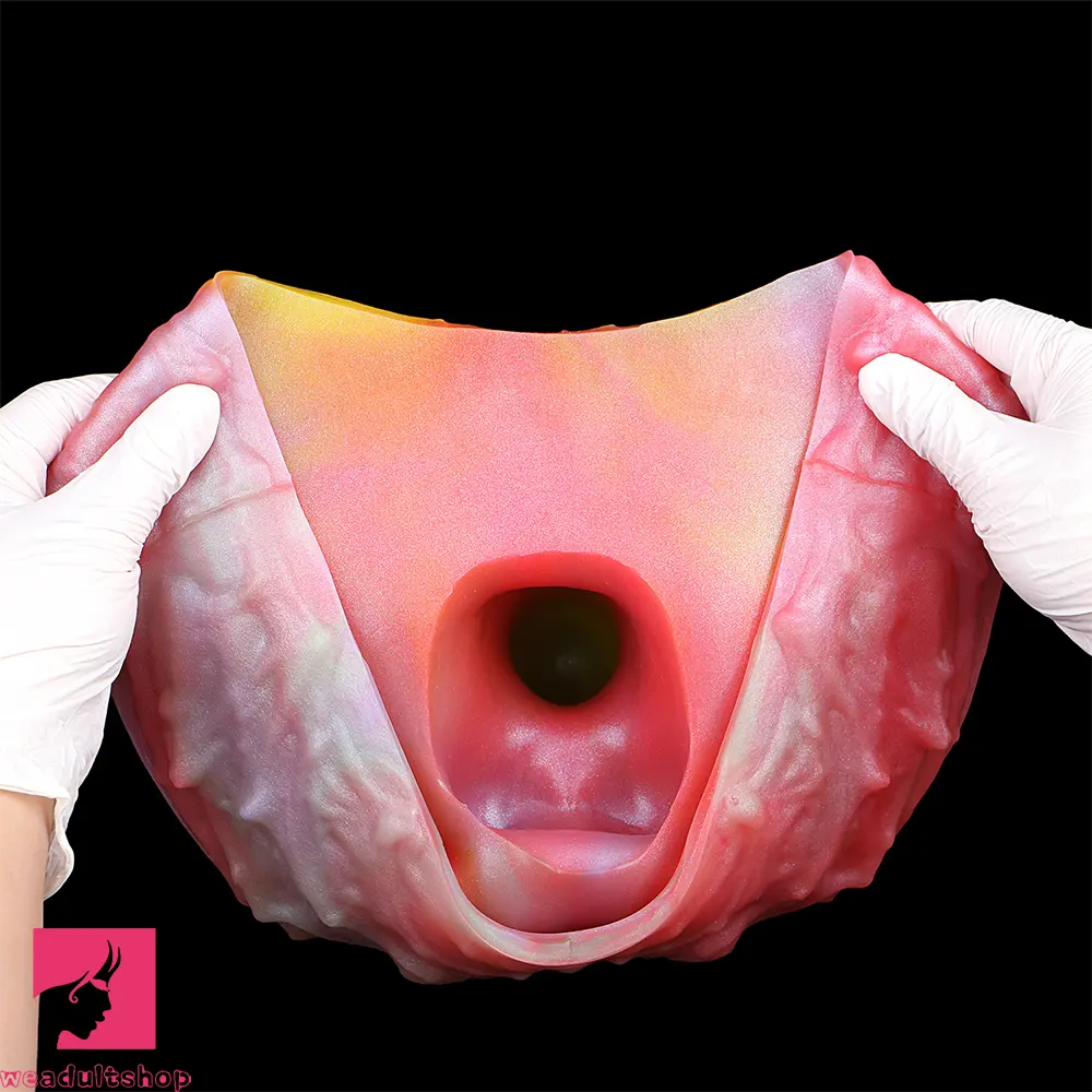 9.92in Sheath Strap on Dildo Silicone Monster Creature Cock Big Cock Dildo